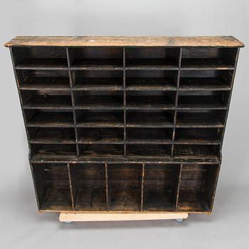 A shelf, circa 1900.