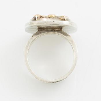 Sven-Erik Högberg, a ring, sterling silver, Gothenburg 1994.