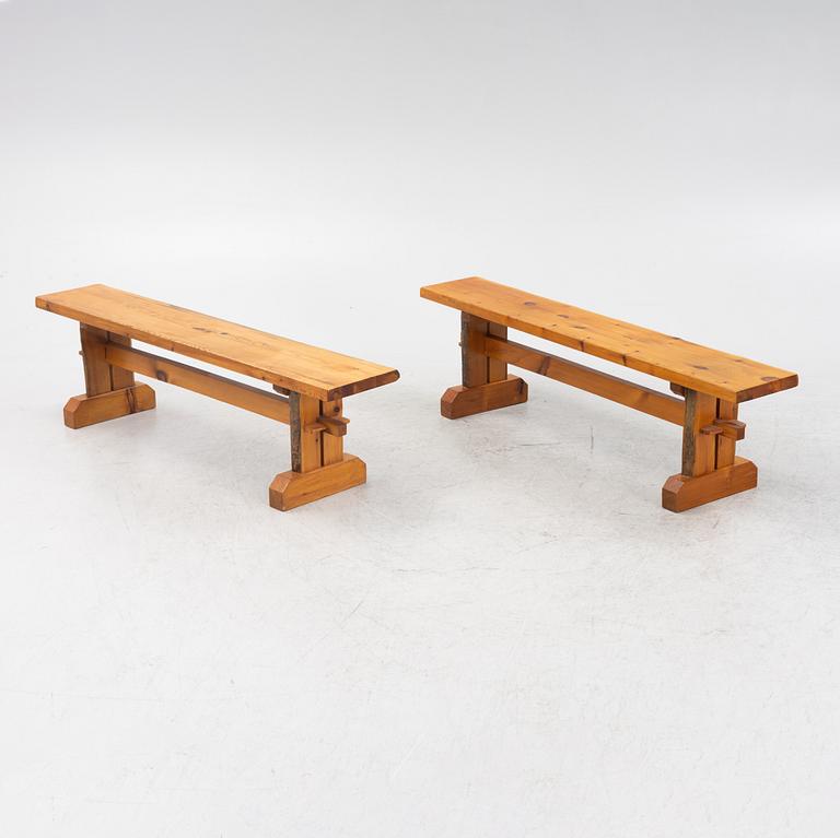 A 3-piece dining group, second half of the 20th Century.