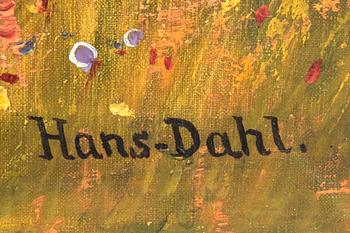 Hans Dahl,  oil on canvas signed.