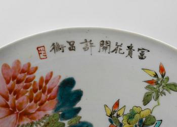 FAT, porslin, Kina, 1800-talets andra hälft.