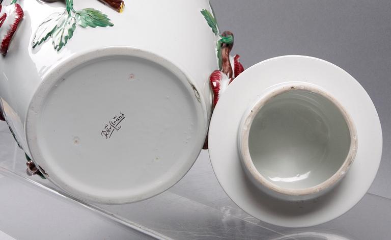 LOCKURNA, porslin, Rörstrand, 1900-tal.