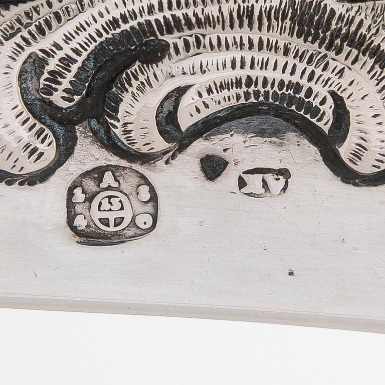 Praktskål, silver, Wien, Österrike-Ungern 1840.