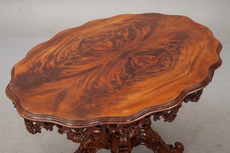 DIVANSBORD, Nyrokoko, 1800-talets andra hälft.