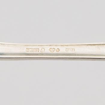 A 41-piece silver flat wear set, model "Prins Albert", GAB, Stockholm, Sweden, 1963-64.