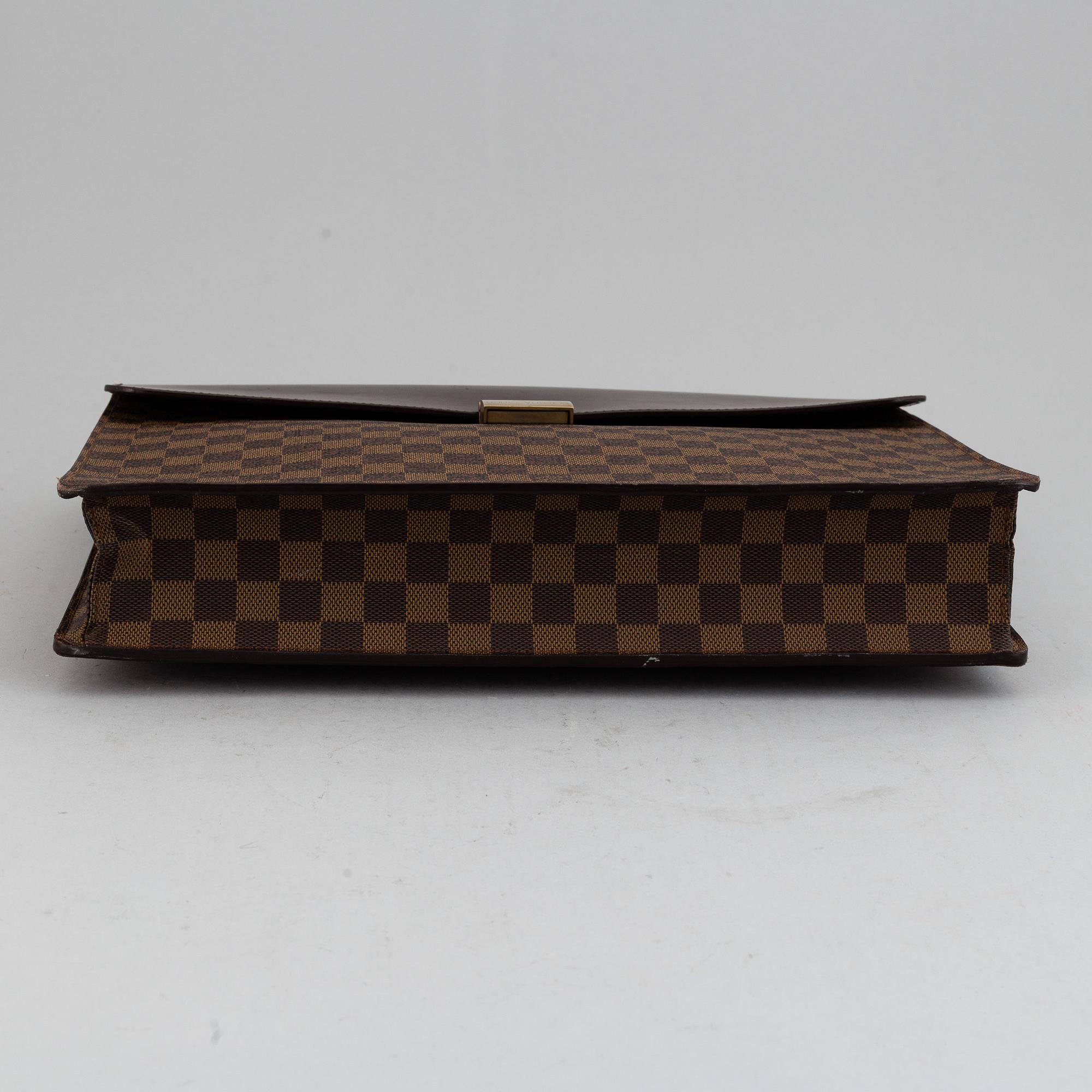 A 'Damier Ebene Altona' Briefcase, 1999.