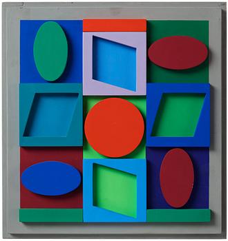 287. Victor Vasarely, "Turkiz".