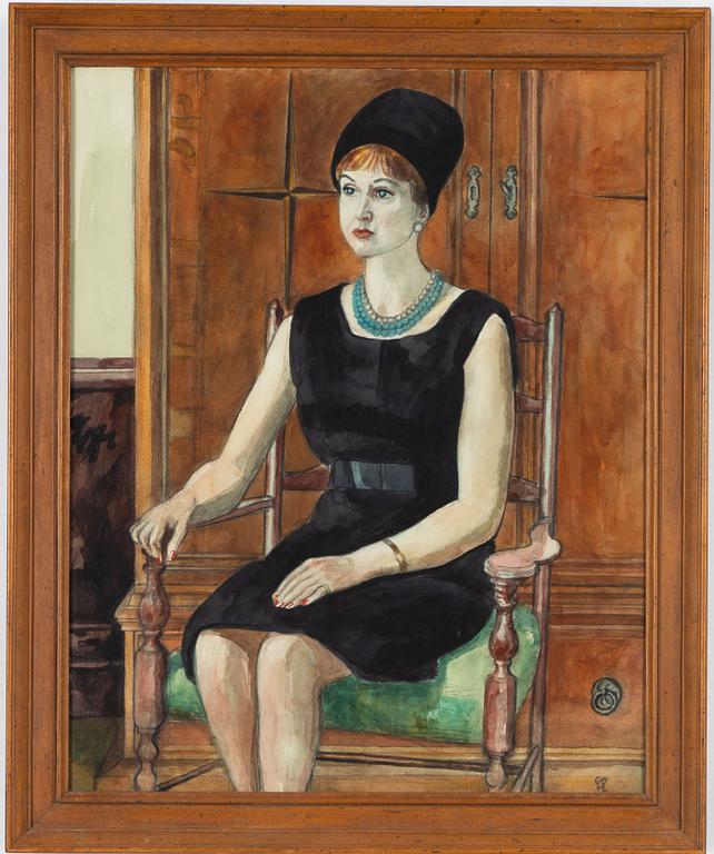 Hilding Linnqvist, Lady in Black.