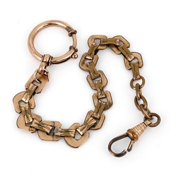 FICKUR, 18K guld, Longines, vikt ca 98g.