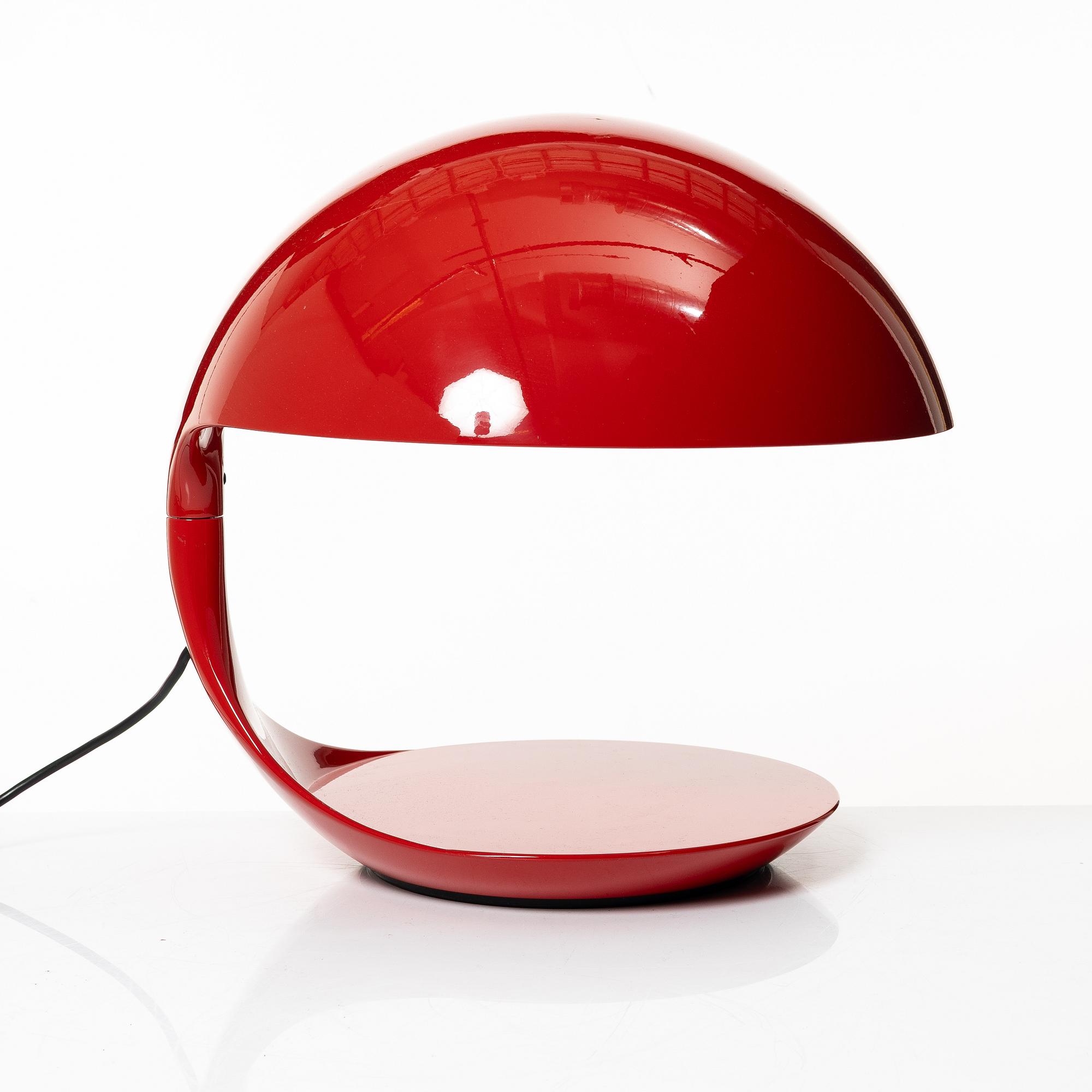 Elio Martinelli, Table lamp, "Cobra", Luce Martinelli, Italy.