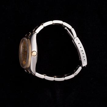 RANNEKELLO, miesten, Rolex Oyster chronometer. Terästä ja kultaa. 1900-luvun loppu.