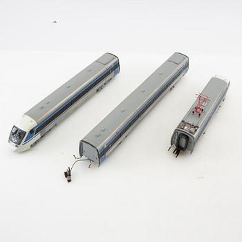 Ellok SJ Litt X2 skala 1/87 loknummer 2001  3 dlr i ask.