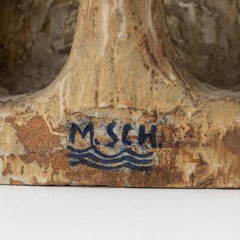Michael Schilkin, 'Leonardo da Vinci', a stoneware sculpture, Royal Copenhagen, Denmark 1947.