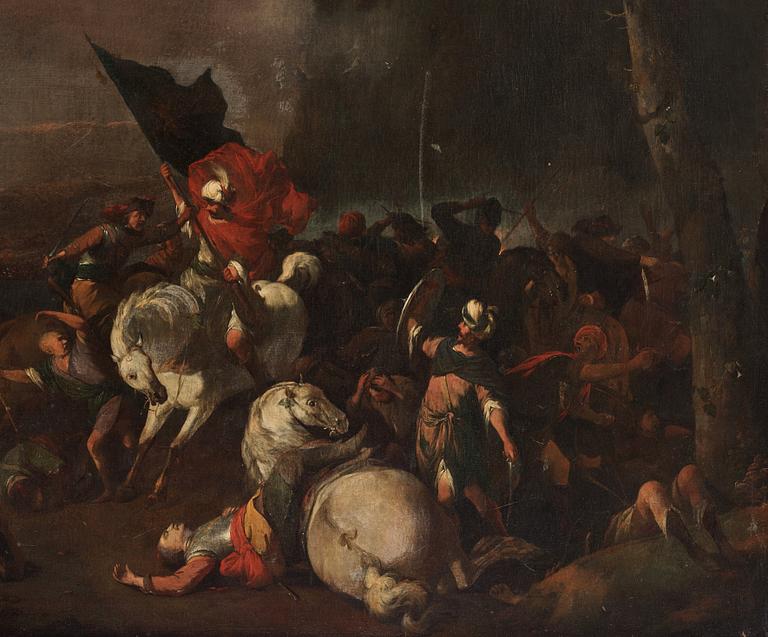 Johannes Lingelbach, Battle between christians and ottomans.