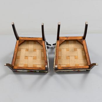 a set of 6 chairs from the first half of the 19th century.