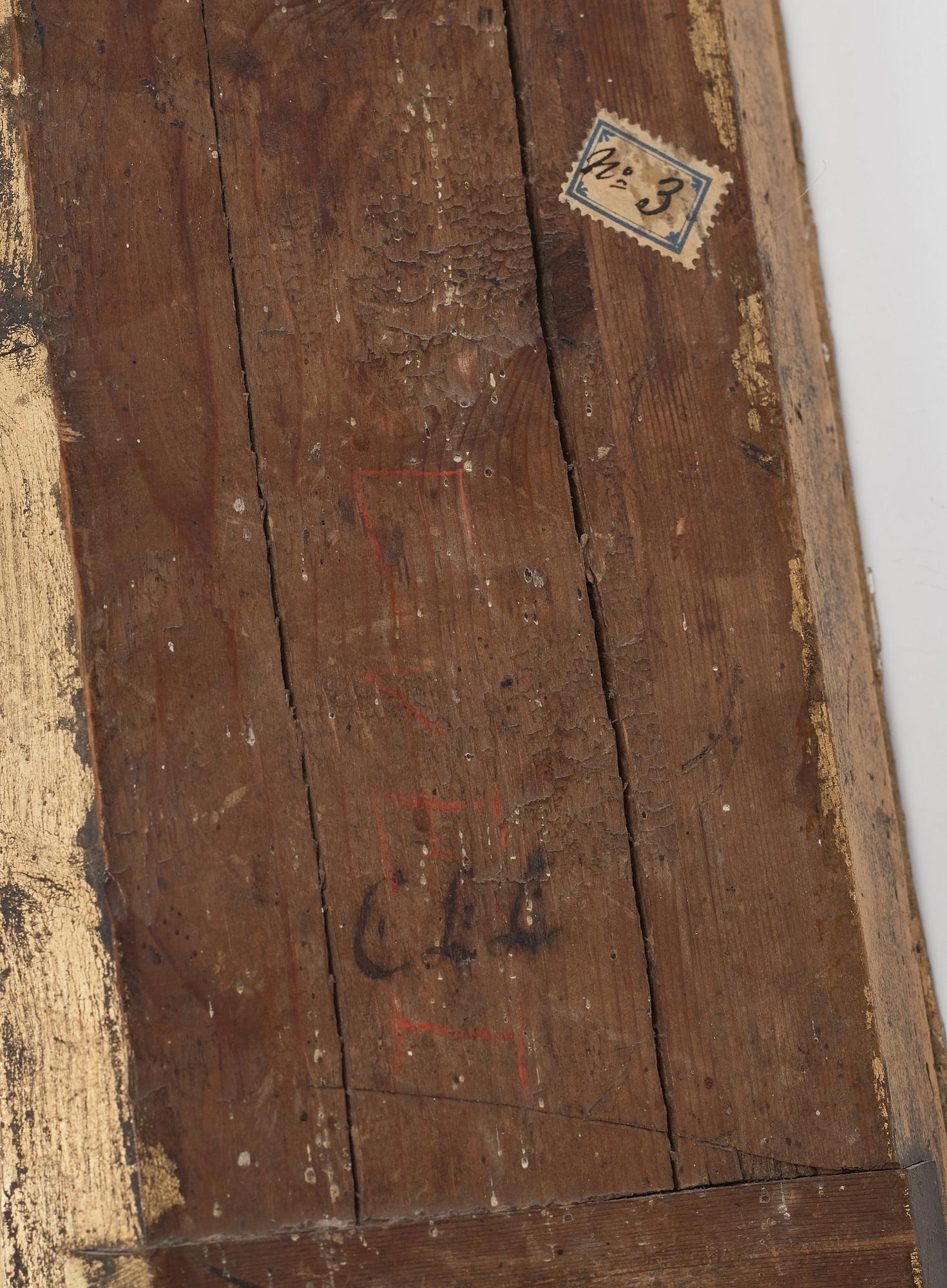 SPEGELLAMPETTER, ett par, för ett ljus, Sverige, 1700-talets andra hälft.