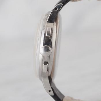 JAEGER, chronograph, wristwatch, 35 mm,