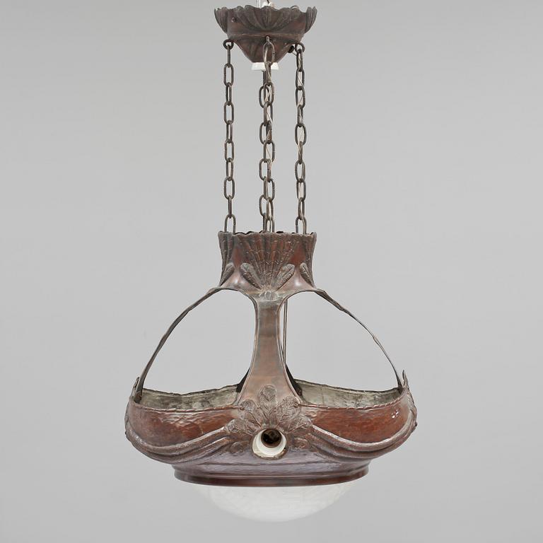 TAKLAMPA, jugend, 1900-talets början, h ca 83.