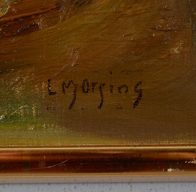 IVAR MORSING, oil on canvas, stamp signed.