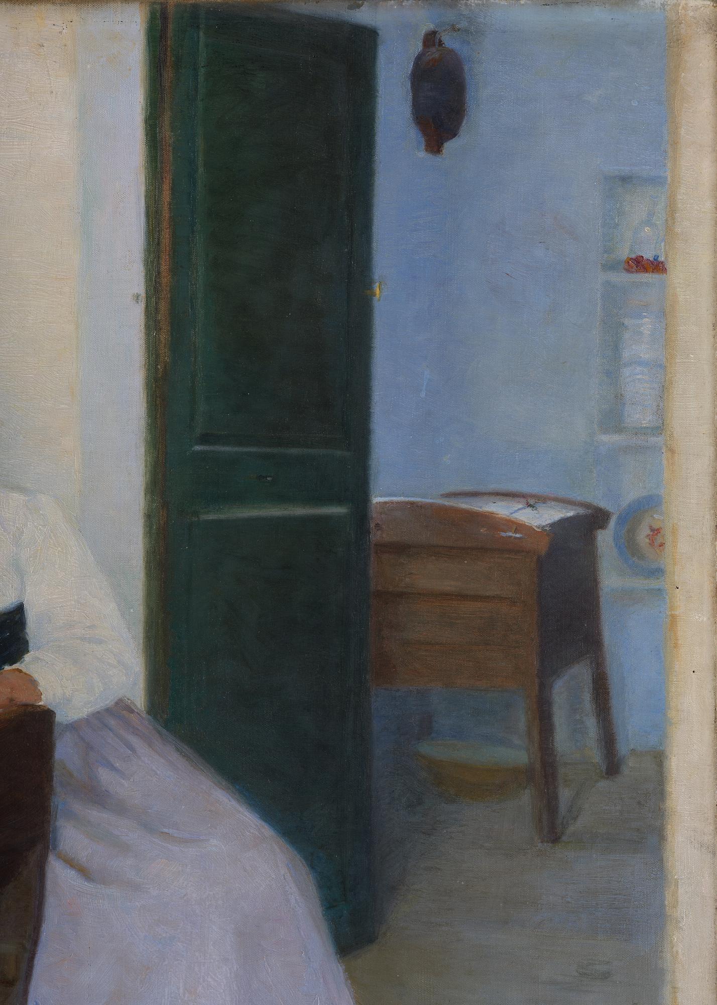 Marie Martha Krøyer, "Italienska med barn" (Modersglädje).