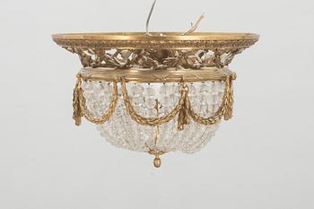 TAKAMPEL, 1800-talets slut. Diam 50 cm.