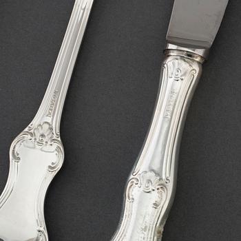 6+4+4 psc 'Patricia' electro plated cutlery by MGAB.