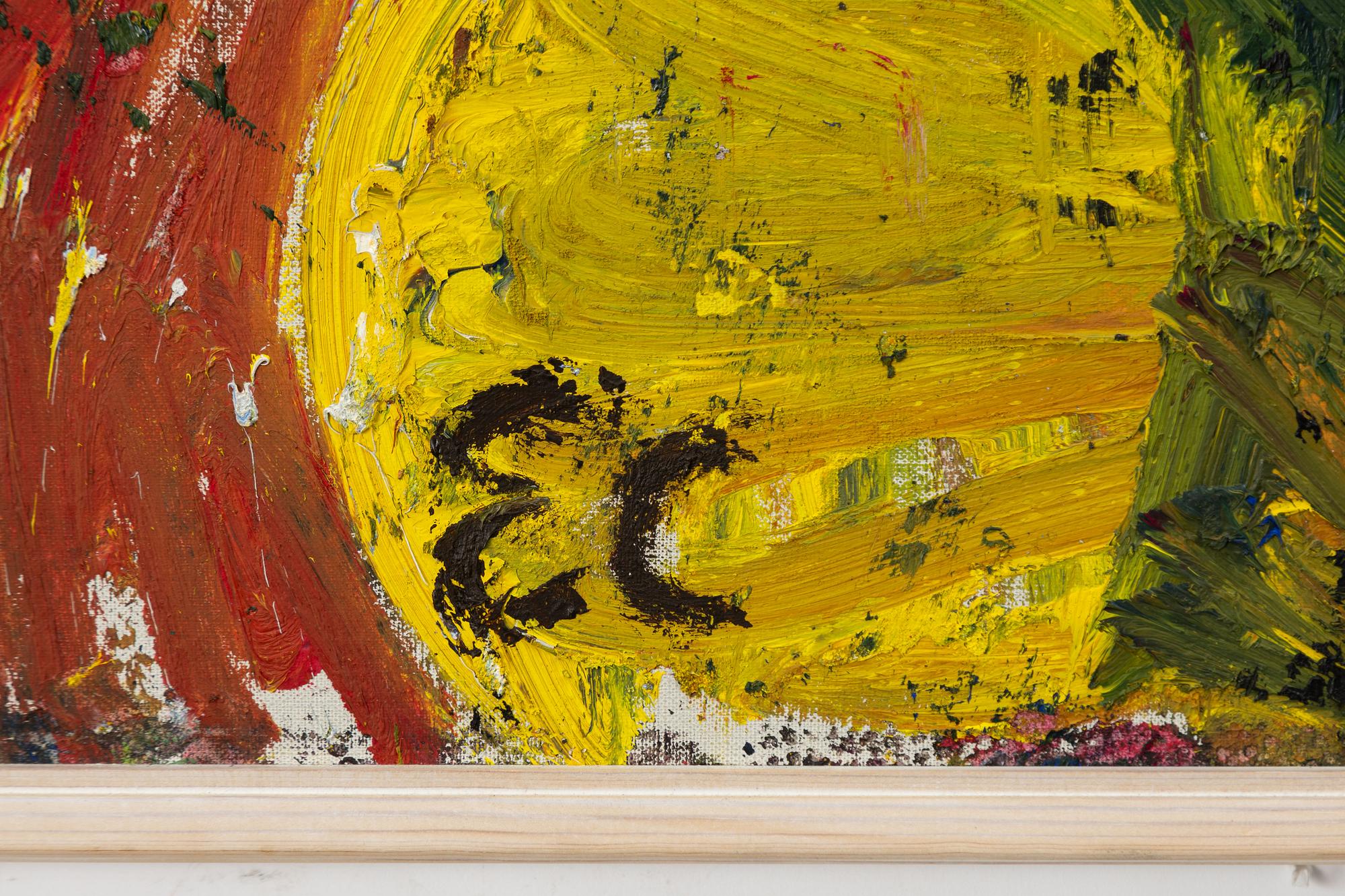 Erland Cullberg, Yellow-green figure.