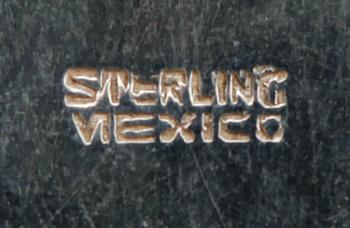 SKÅL, sterlingsilver, Mexiko. Vikt 365 g.