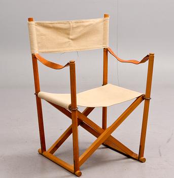 REGISSÖRSSTOL, Mogens Koch, licenstillverkad av Källemo, 1900-talets andra hälft.