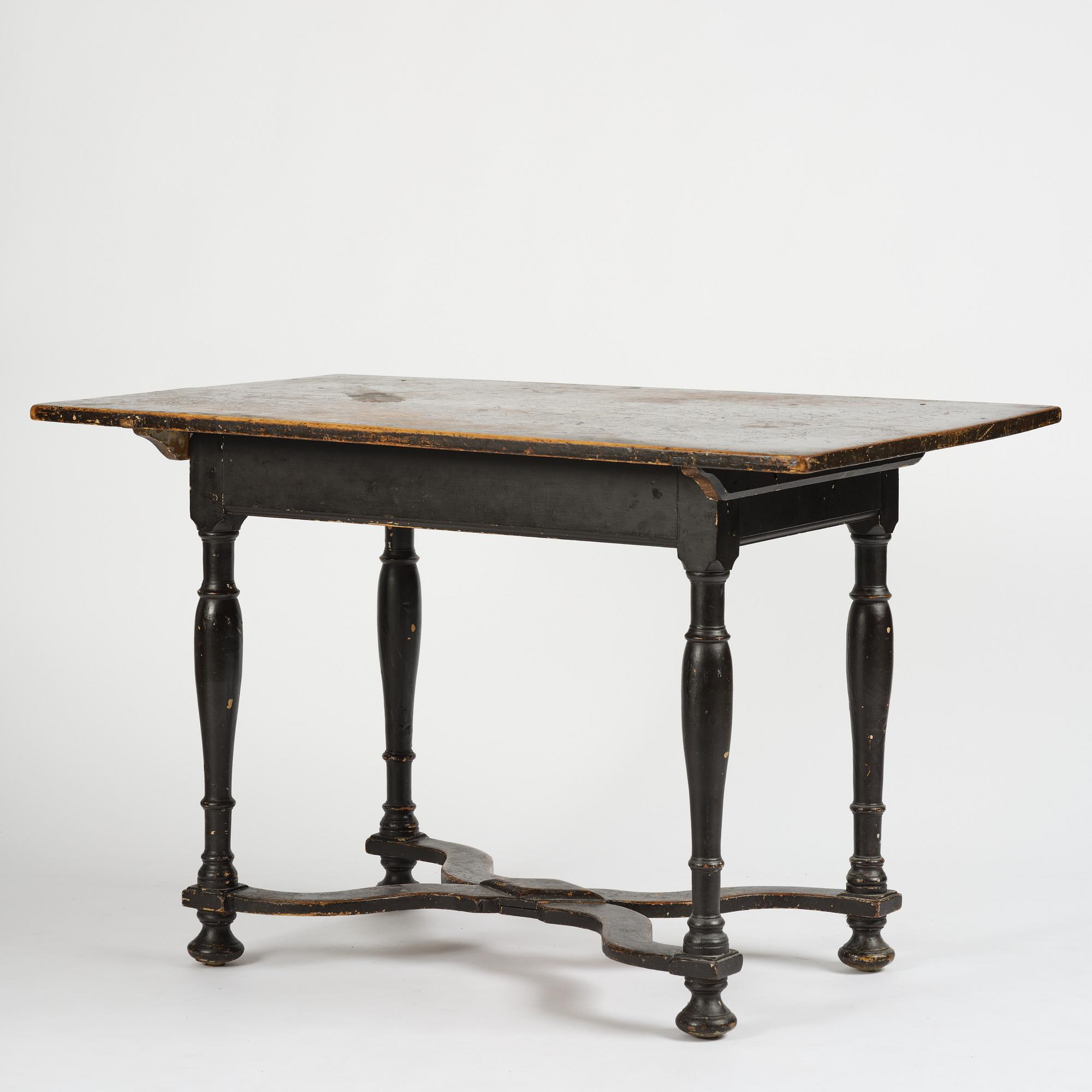 Bord, Sverige, omkring år 1700, Karolinsk Barock.