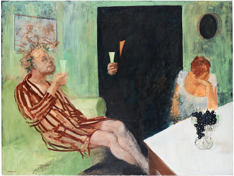 Peter Dahl, "The Green Room" (Gröna Rummet).