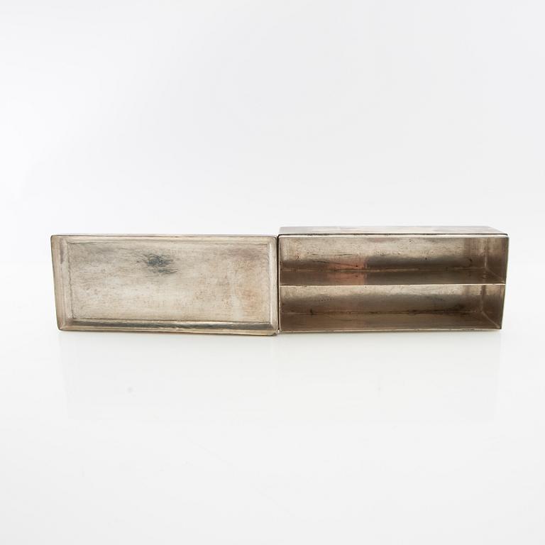 Johan Henrik Lampa, Box silver, Stockholm 1818.