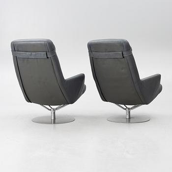 Kenneth Bergenblad, a pair of 'Superroto' armchairs, Dux.