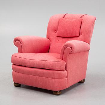 Josef Frank, fåtölj, modell 336, Firma Svenskt Tenn.