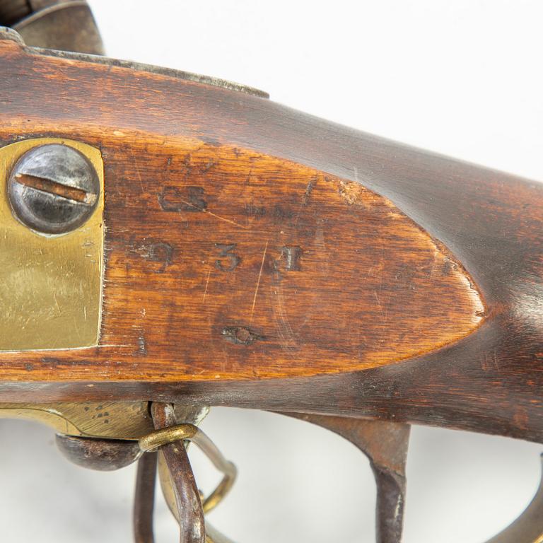 Flintlåsgevär, svenskt, m/1815.