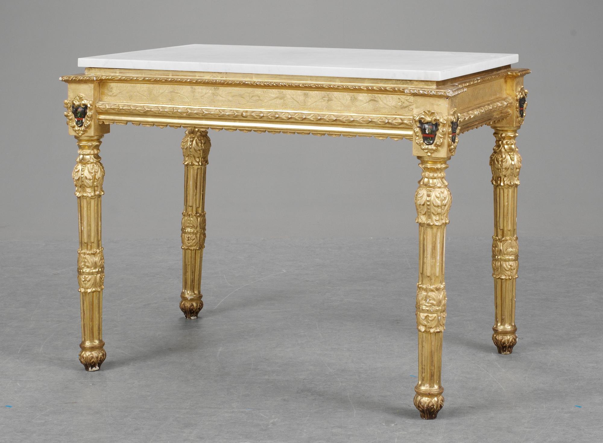 KONSOLBORD. Italien, 1800-talets andra hälft.