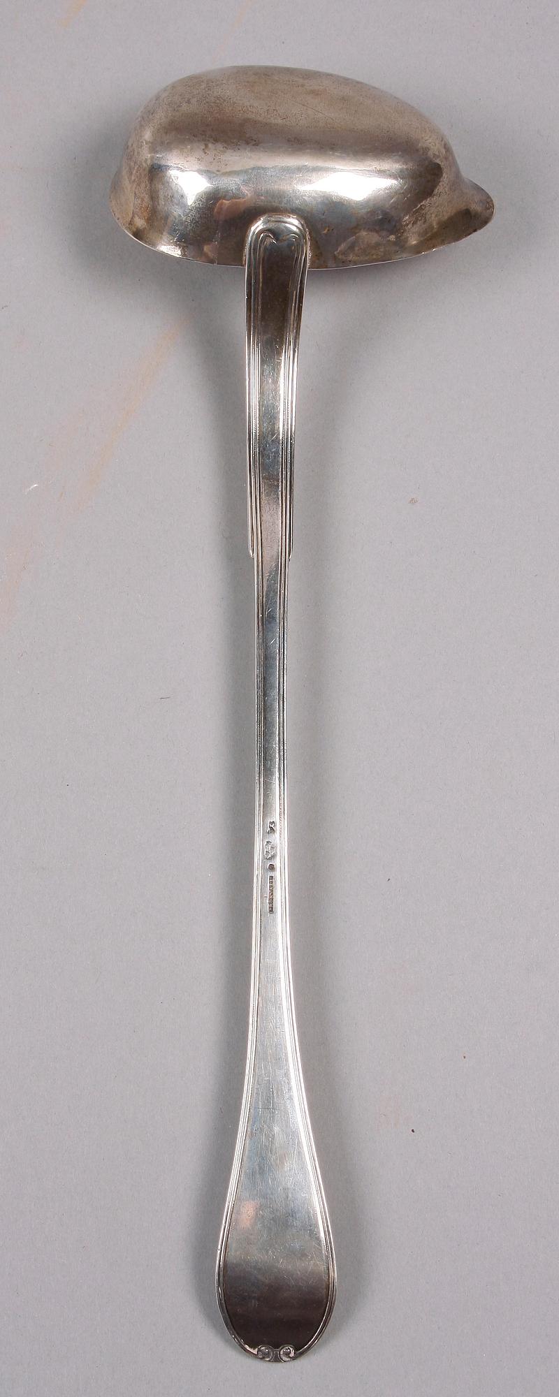 SOPPSLEV, silver, JP Grönvall Stockholm 1829.
