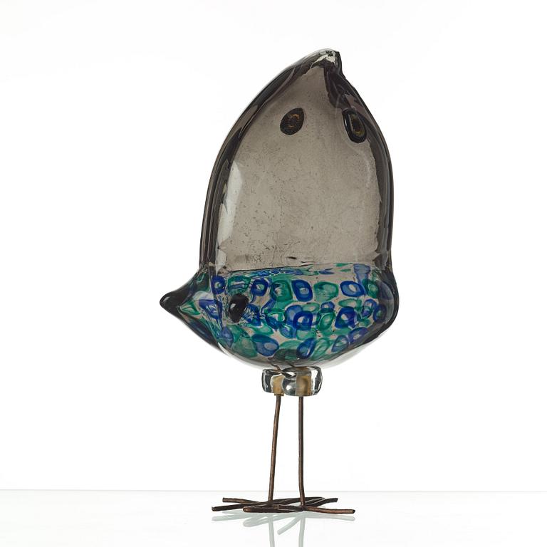 Alessandro Pianon, An Alessandro Pianon glass 'Pulcino' glass bird, Vistosi, Italy 1960's.