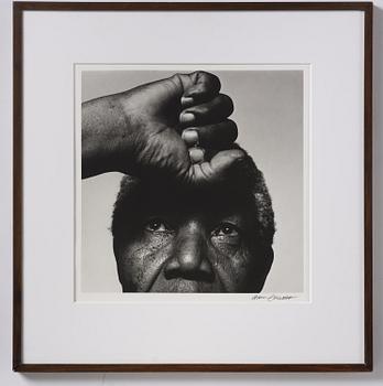 Hans Gedda, "Nelson Mandela", 1990.