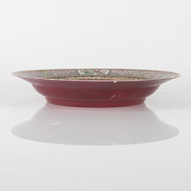 Tallrik, porslin, möjligen Samson.