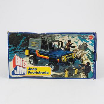 A Big Jim "Jeep" by Mattel 1981.