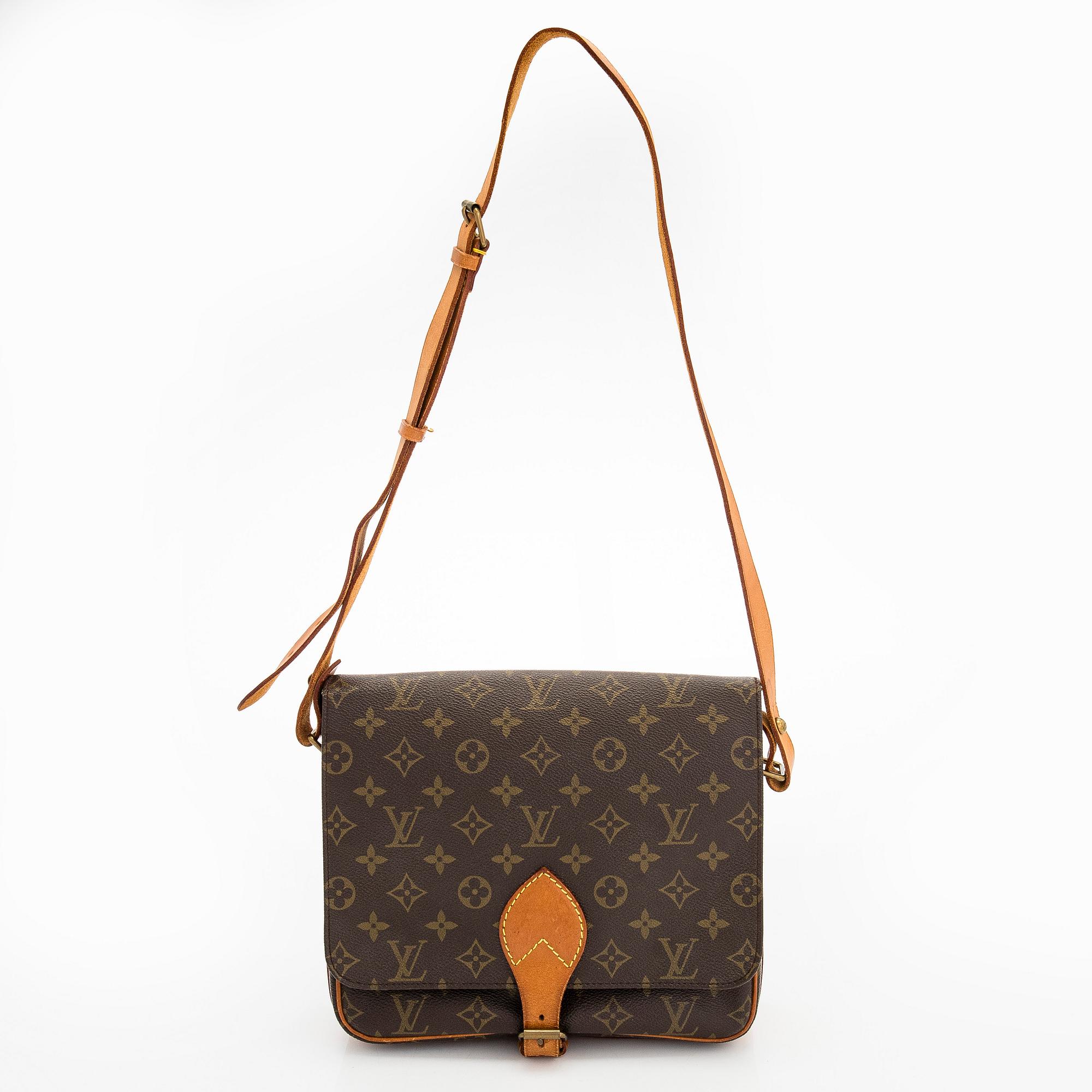 Louis Vuitton, a Monogram Canvas 'Cartouchière' bag.