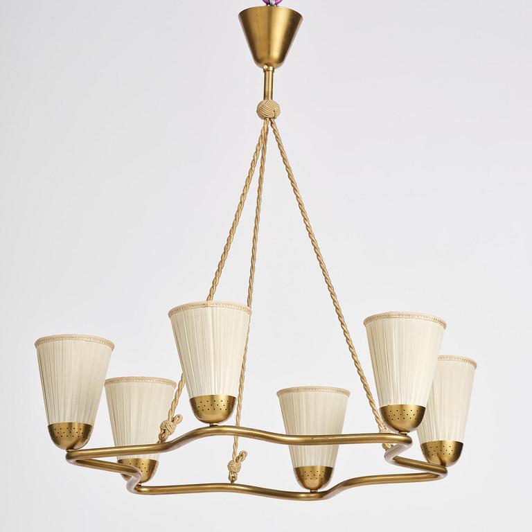 Bergboms, taklampa, Swedish Modern, Malmö, 1950-tal.