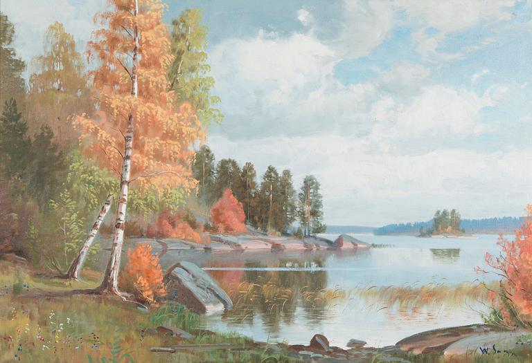 Wille Salonen, Autumn Landscape.