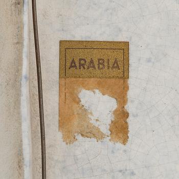 Birger Kaipiainen, väggrelief, stengods, signerad Kaipiainen 1945 Arabia.