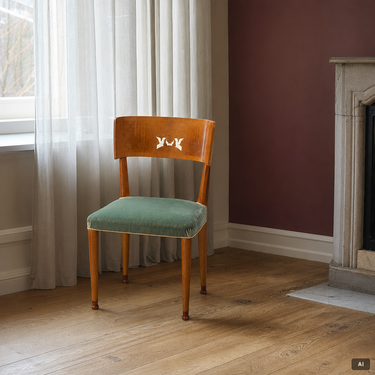 Chairs, 6 pcs, Swedish Grace, 1920s.