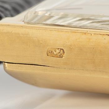 Audemars Piguet, "Tank", wristwatch, 17.5 x 17.5 mm.