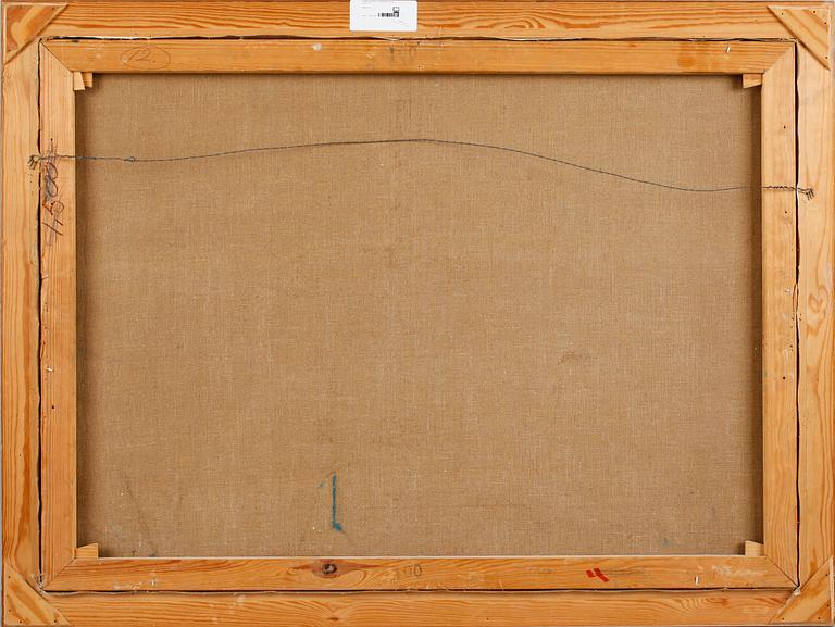 CHARLES SJÖHOLM, olja på duk, sign.