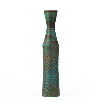 Stig Lindberg, a stoneware vase, Gustavsberg studio 1961.