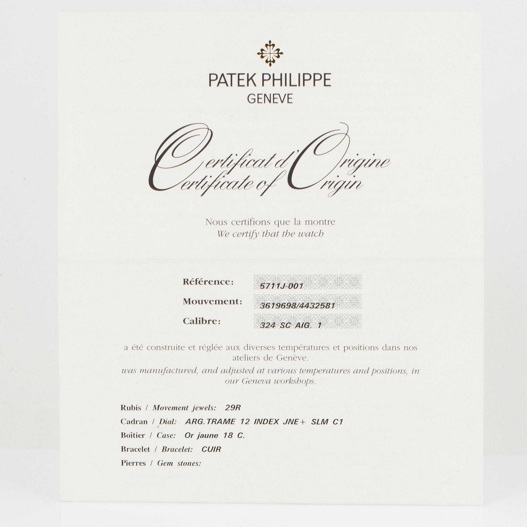 PATEK PHILIPPE, Nautilus.